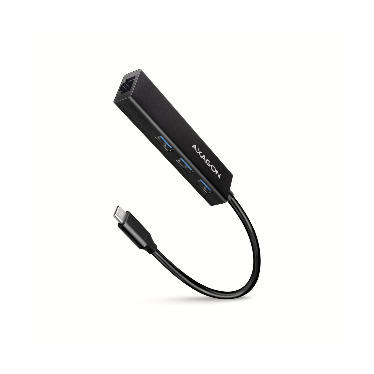 Axagon HMC-GL3A SUPERSPEED USB-C HUB + GIGABIT LAN