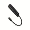 Axagon Network card HMC-GL3A 3x USB-A + GLAN, USB 3.2 Gen 1 hub, metal, 20cm USB-C cable