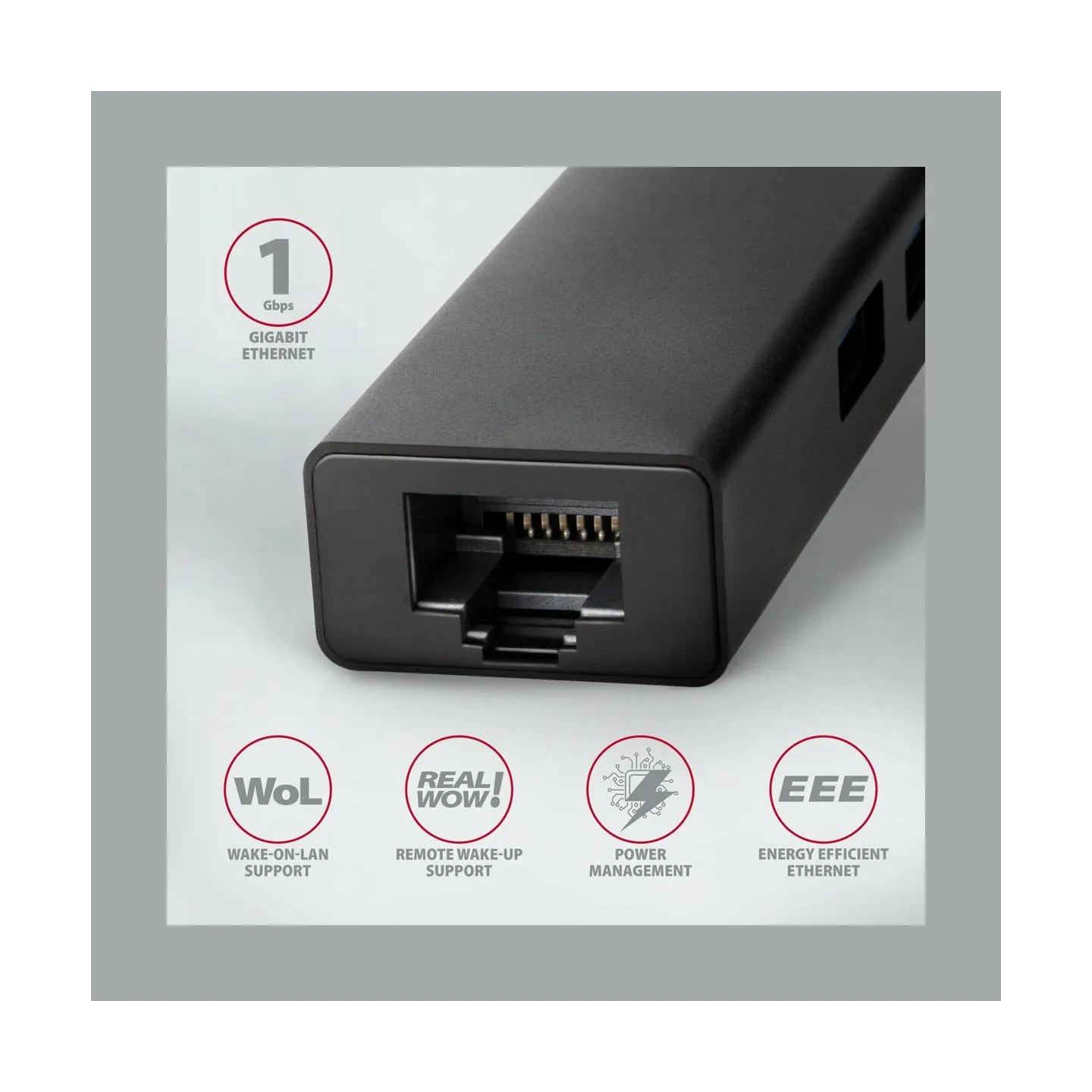 Axagon HMC-GL3A SUPERSPEED USB-C HUB + GIGABIT LAN