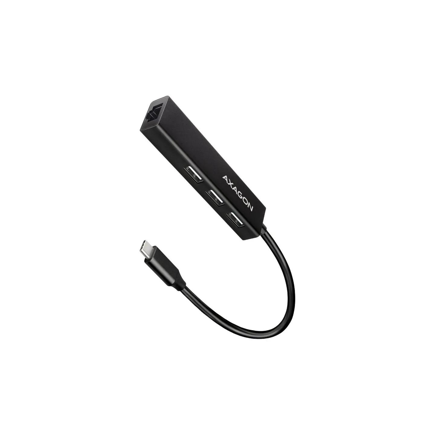 Axagon HMC-GL3A SUPERSPEED USB-C HUB + GIGABIT LAN