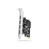 Axagon PCEU-430RS PCIe card - 4x USB 5Gbps port, SATA power, Renesas PD720201, SP