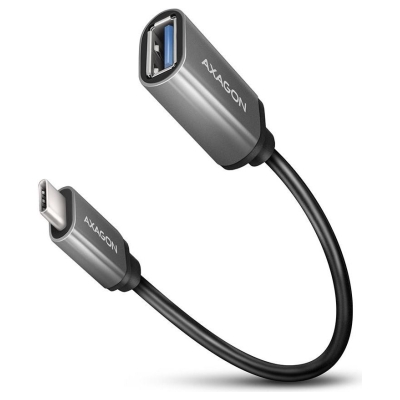Axagon RUCM-AFAC USB 3.2 Gen 1 Type-C Male > Type-A Female, cable adapter 0,2m, 3A, ALU