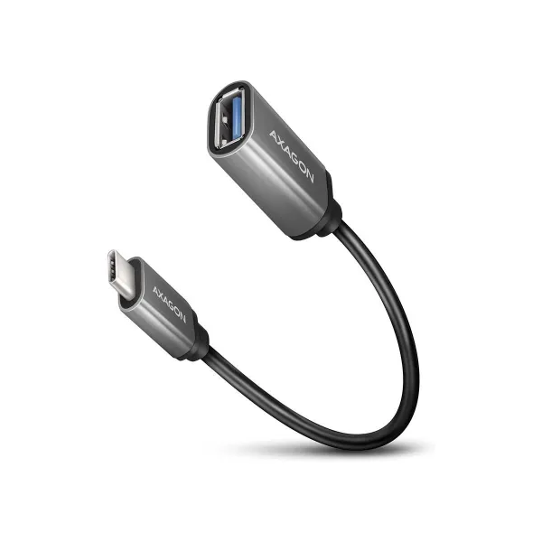 Axagon RUCM-AFAC USB 3.2 Gen 1 Type-C Male > Type-A Female, cable adapter 0,2m, 3A, ALU
