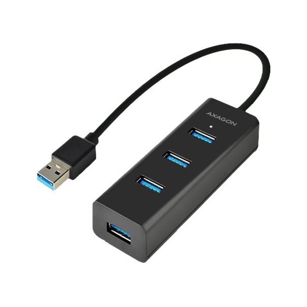 Axagon HUE-S2B 4x USB3.0 Charging Hub, MicroUSB Charging Connector