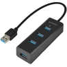 Axagon HUE-S2B 4x USB3.0 Charging Hub, MicroUSB Charging Connector