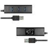 Axagon HUE-S2B 4x USB3.0 Charging Hub, MicroUSB Charging Connector
