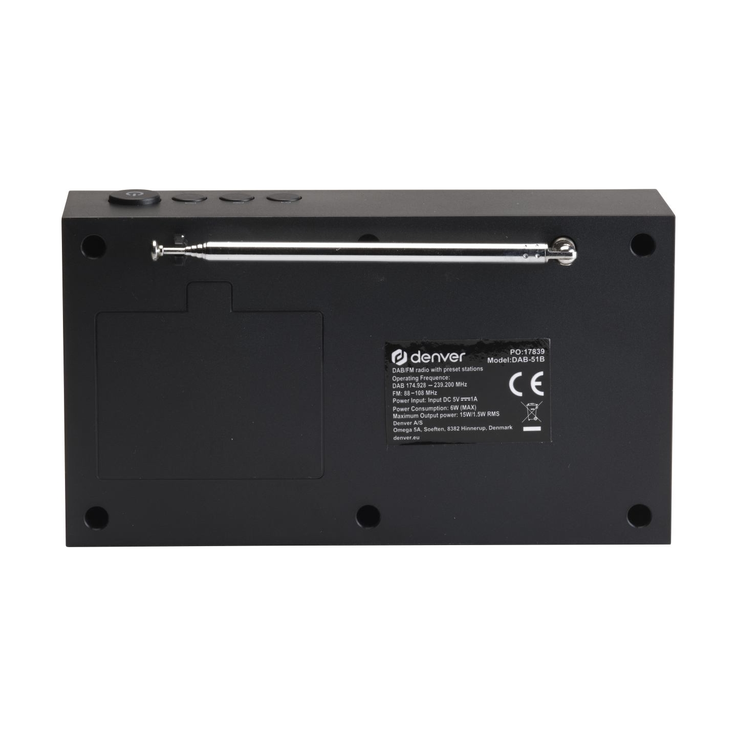 Denver DAB-51B  Black