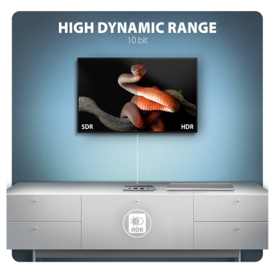 Axagon HMC-8HLSA USB hub 8in1 5Gbps HDMI audio LAN PD