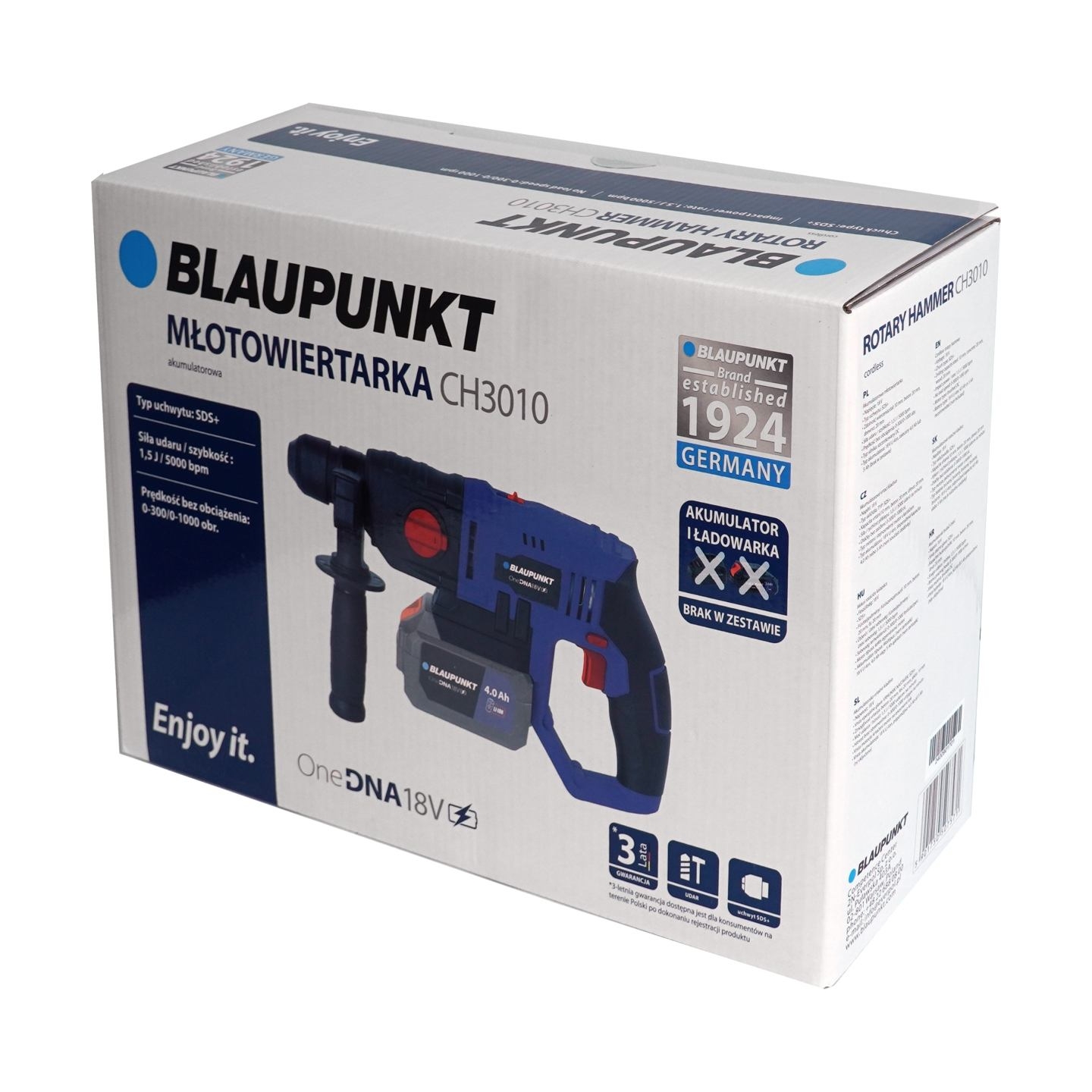 Blaupunkt CH3010 Rotary Hammer 18V