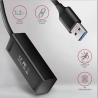 Axagon HUE-M1AL 4x USB 3.2 Gen 1 MINI hub, metal, 1.2m USB-A cable