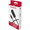 Axagon HUE-M1AL 4x USB 3.2 Gen 1 MINI hub, metal, 1.2m USB-A cable