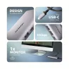 Axagon HMC-6L2L 2xUSB-A HDMI4K 1x USB-C PD100W USBC LA
