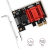 Axagon Gigabit Ethernet PCI-Express network card with Intel I210AT chipset with PXE support.