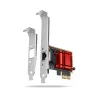 Axagon PCI-Express network card with 2.5 Gbit/s transmission rate and PXE support.