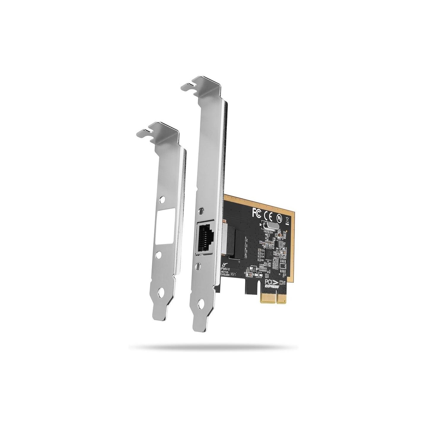 Axagon PCEE-GRF PCI-Express network card adds high speed Gigabit Ethernet connection to your desktop computer. It enables a tran