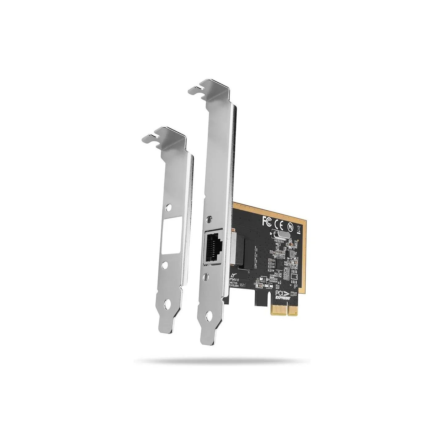 Axagon PCEE-GRF PCI-Express network card adds high speed Gigabit Ethernet connection to your desktop computer. It enables a tran