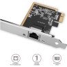 Axagon PCEE-GRF PCI-Express network card adds high speed Gigabit Ethernet connection to your desktop computer. It enables a tran