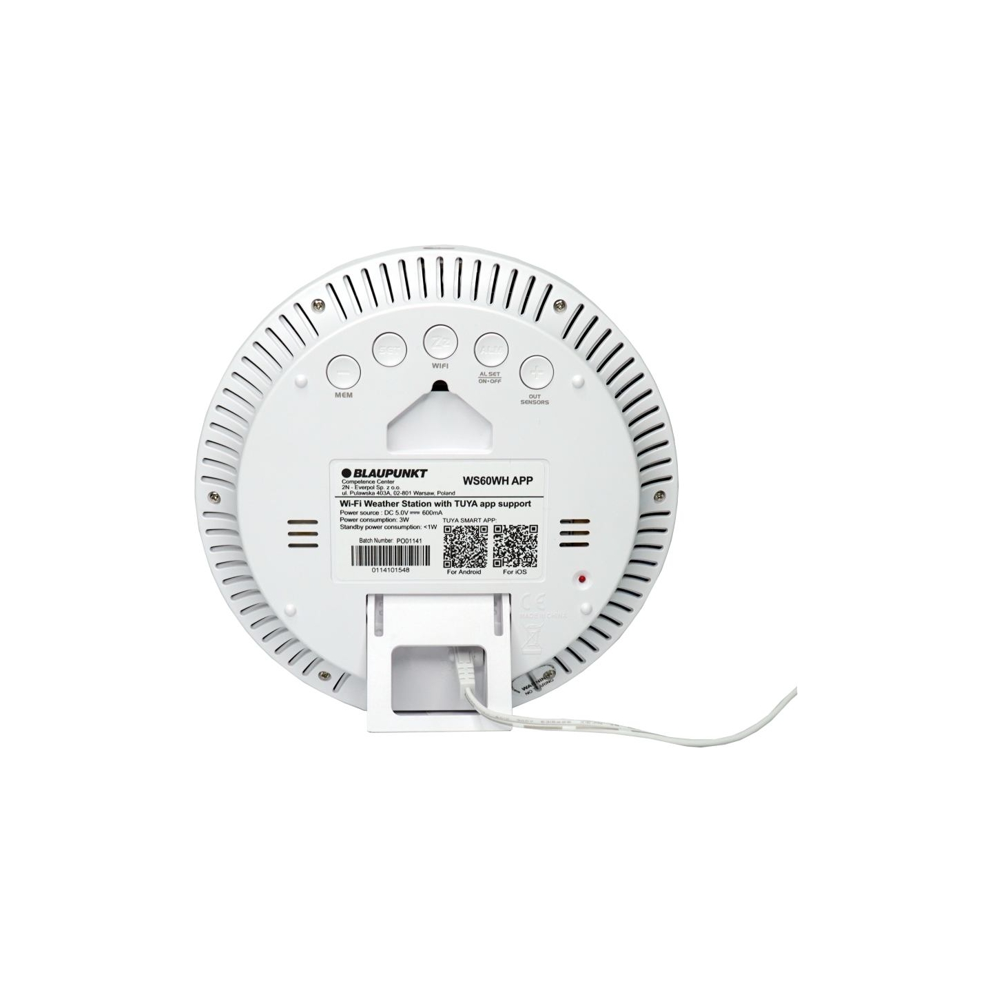 Blaupunkt WS60WH APP