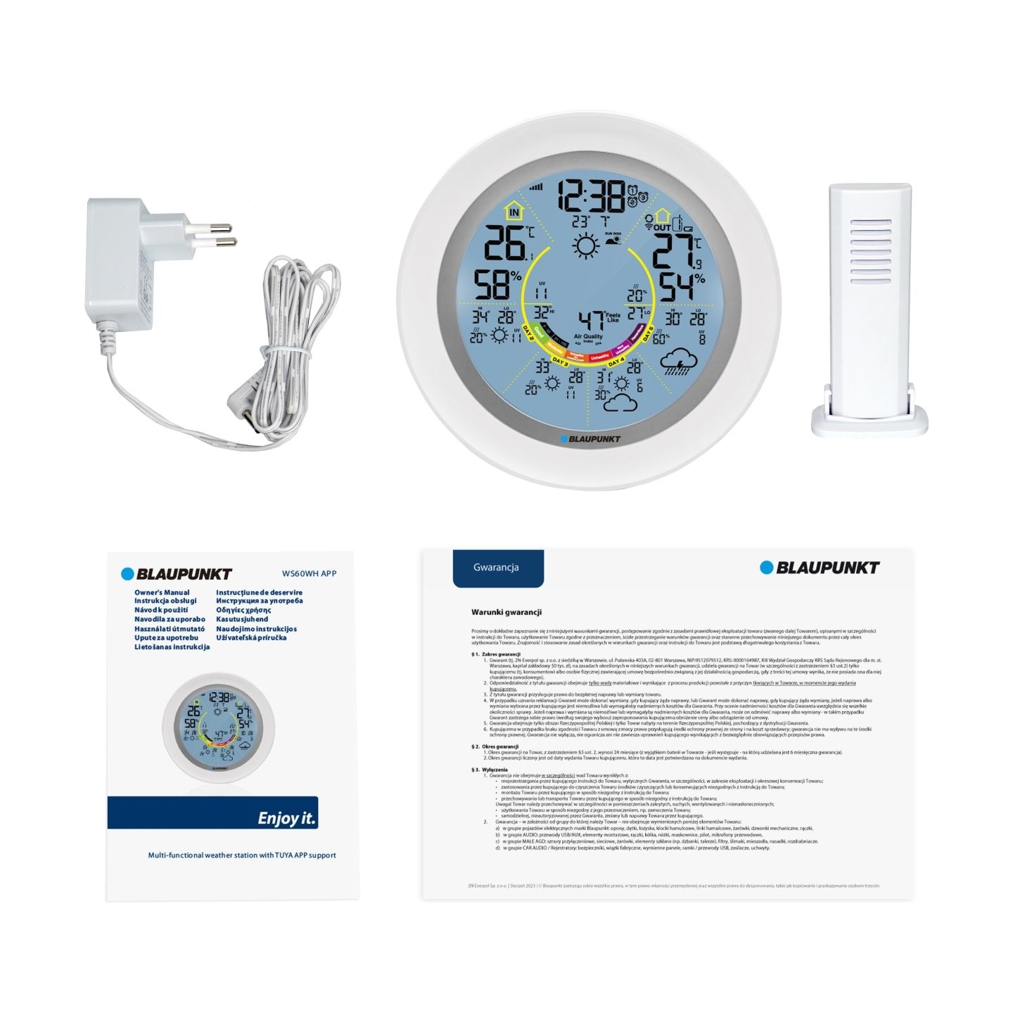 Blaupunkt WS60WH APP