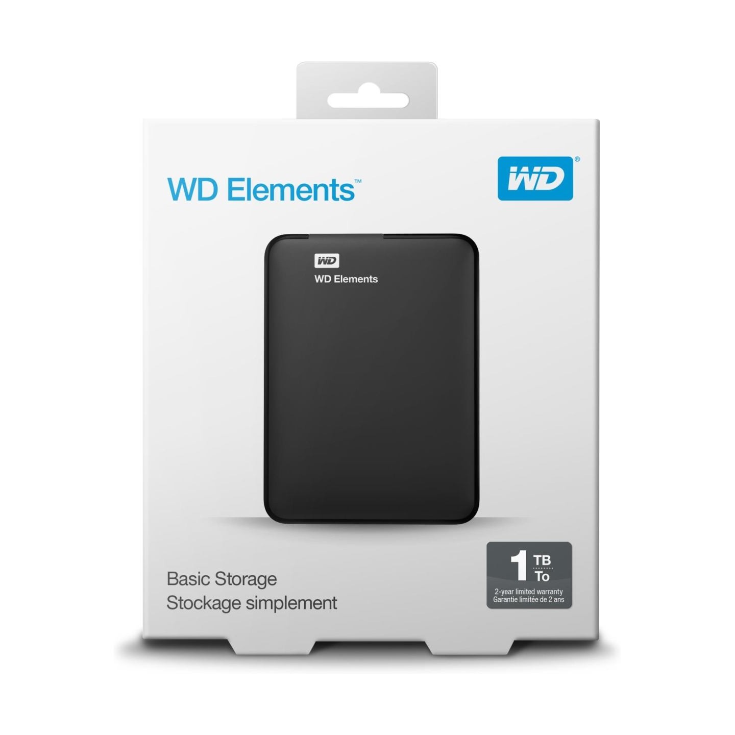 WD Elements ext portable HDD USB3.0 1TB