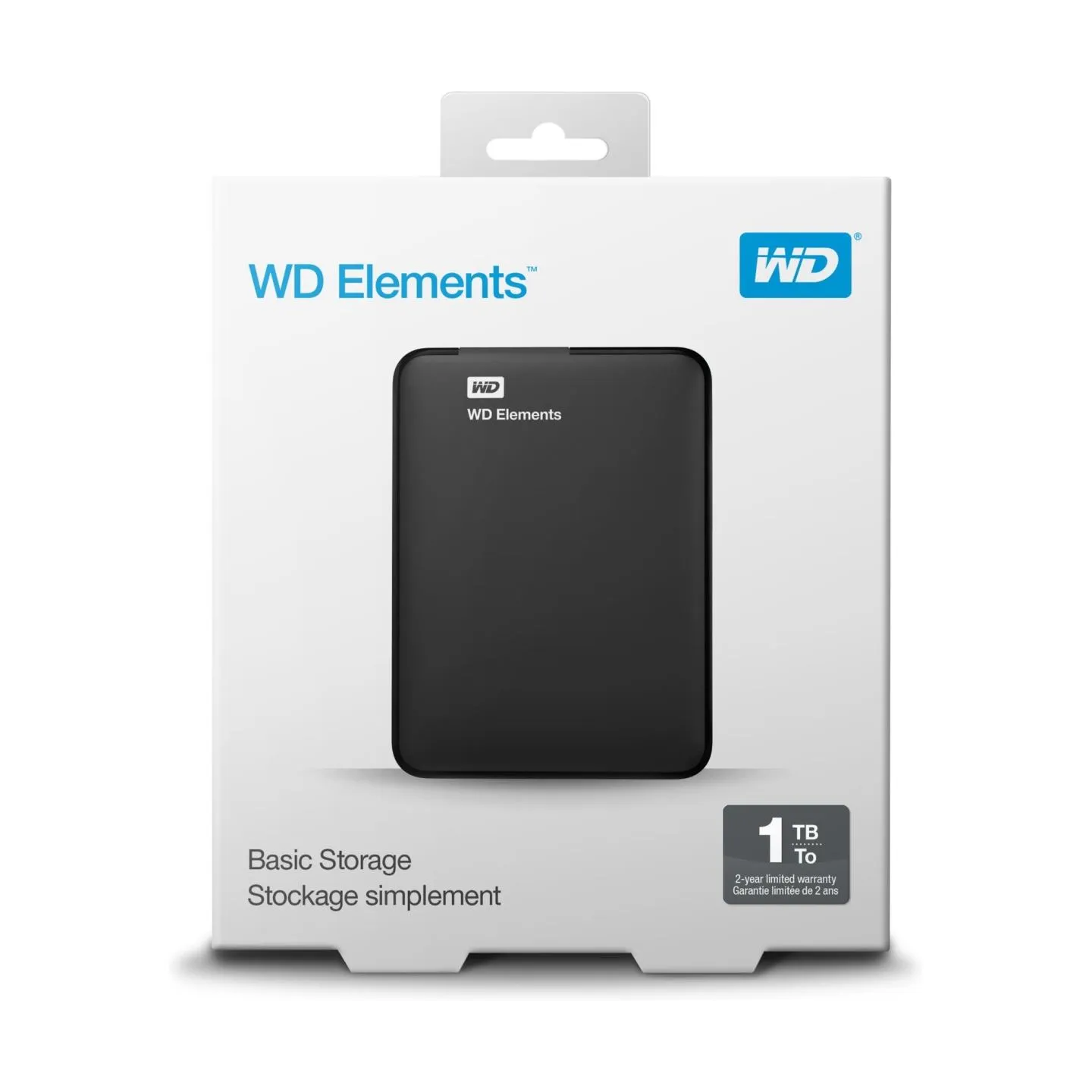 WD Elements ext portable HDD USB3.0 1TB