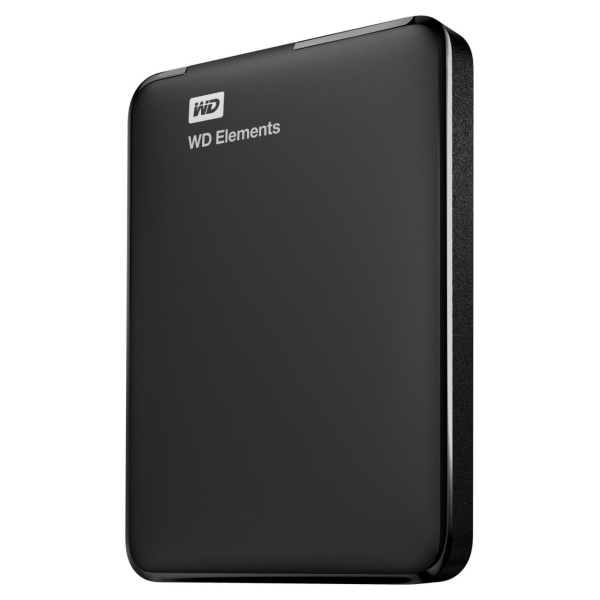 WD HDD External WD Elements Portable (2.5”, 4TB, USB 3.0)