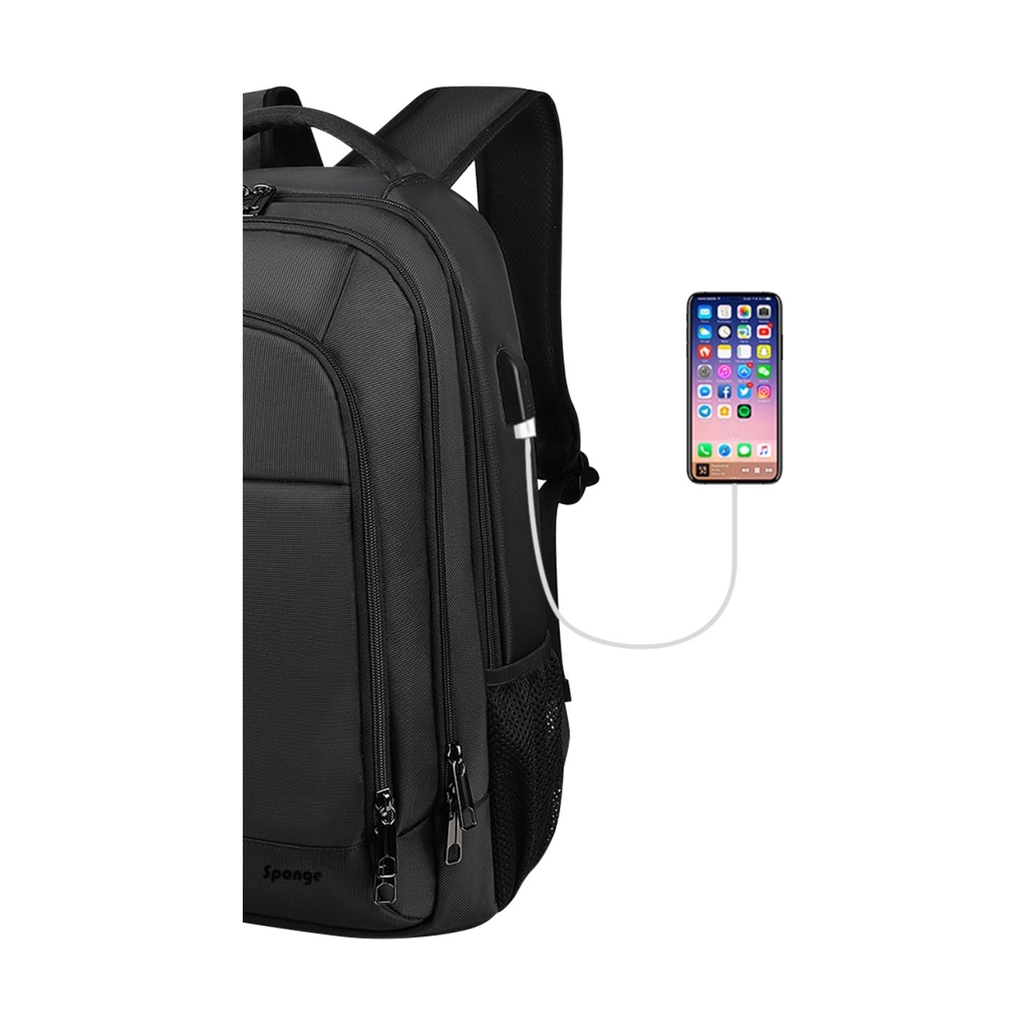 Sponge Business Backpack 14.1-15.6 black