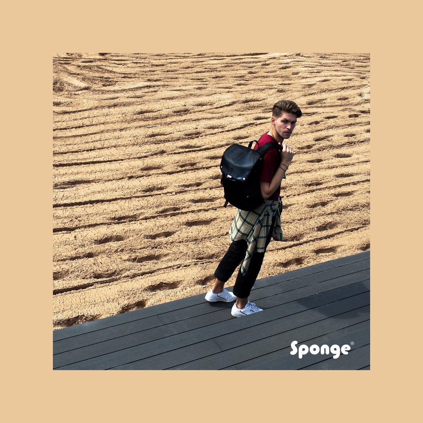 Sponge Tourist Backpack 15,4 black