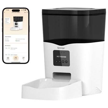 Sponge Automatic Pet Feeder Smart