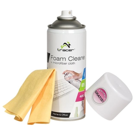 Tracer 42105 Foam Cleaner + Microfiber Cloth 400ml