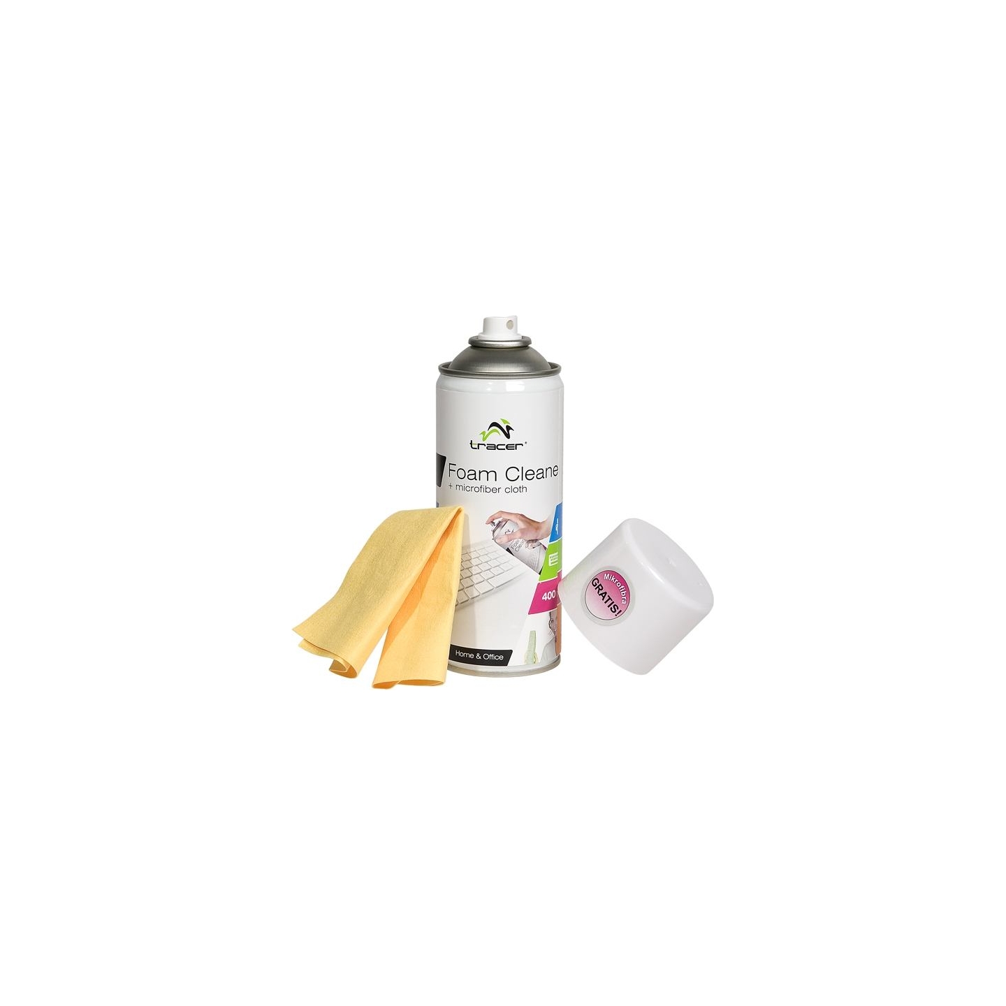 Tracer 42105 Foam Cleaner + Microfiber Cloth 400ml