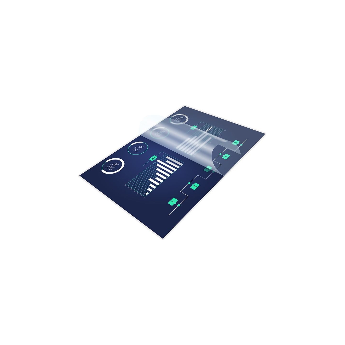 Tracer 46463 Lamination Foil 75 mic A4 100pcs