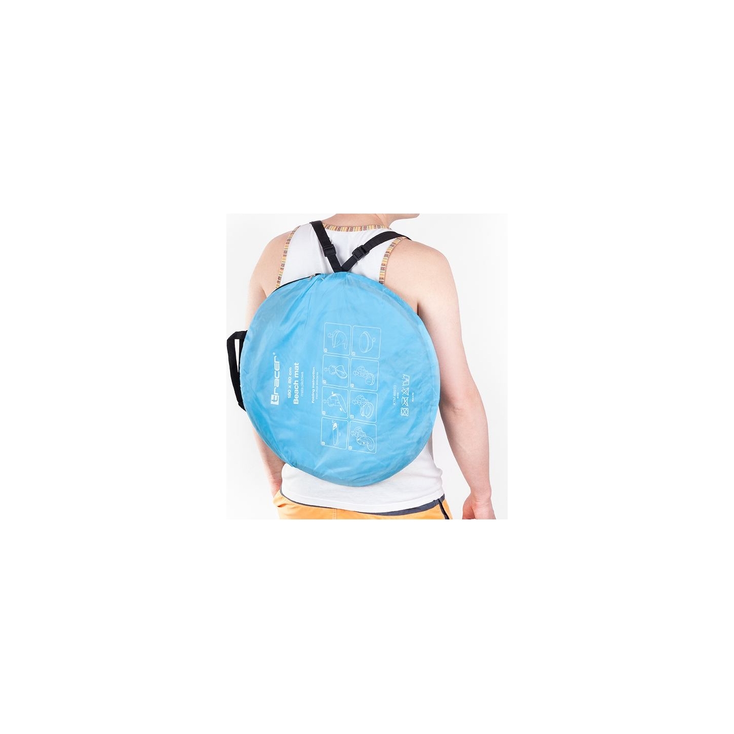 Tracer 46933 Beach Pop Up Mat Blue