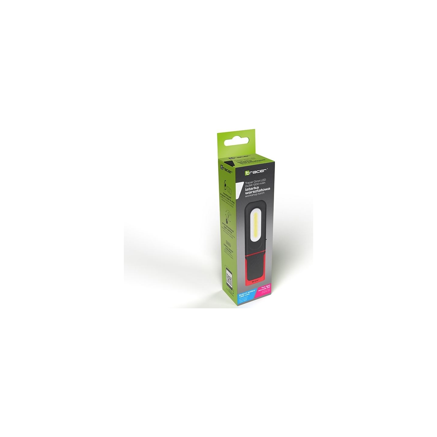 Tracer 47009 Workshop Torch OMNI LED 2x3W 1200mAh