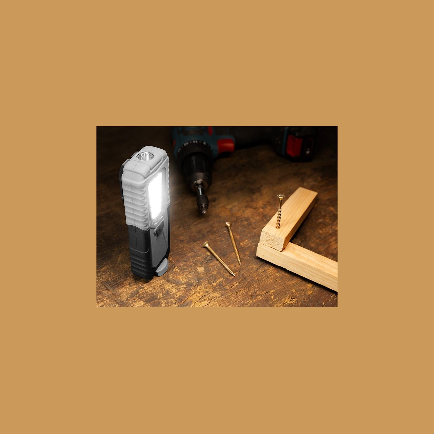 Tracer 47010 Workshop torch BASE LED 3+1W