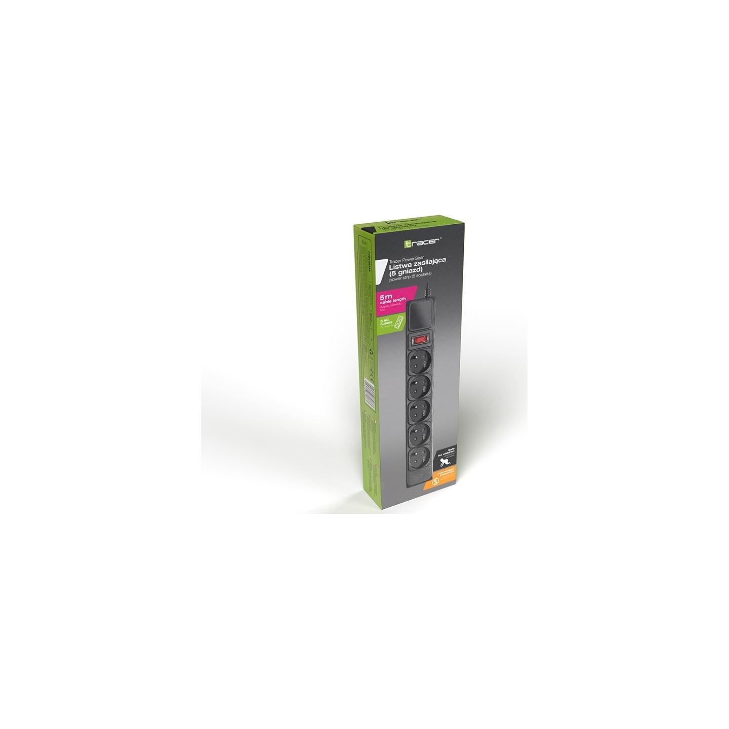 Tracer 47138 PowerGear 5m Black