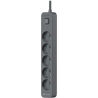 Tracer 47023 Zebra mobile ready 1.5m (5 outlets + 2USB 2,1A)