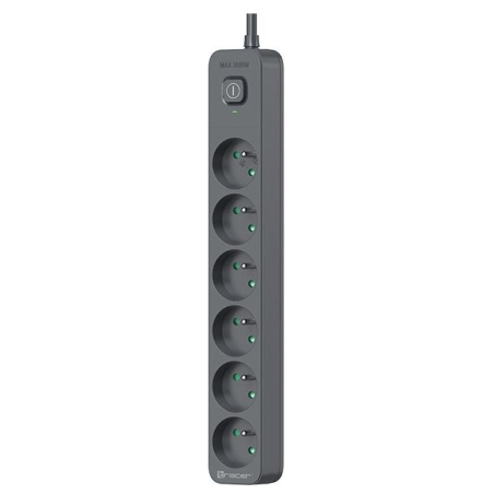 Tracer 47025 Zebra mobile ready 1.5m (5 outlets + 2USB 2,1A)