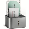 Axagon ADSA-DC USB3.2 Gen1 - 2x SATA 6G CLONE DUAL HDD Dock Station ASMedia