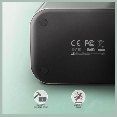 Axagon ADSA-DC docking station SATA 2.5/3.5 2x HDD/SSD