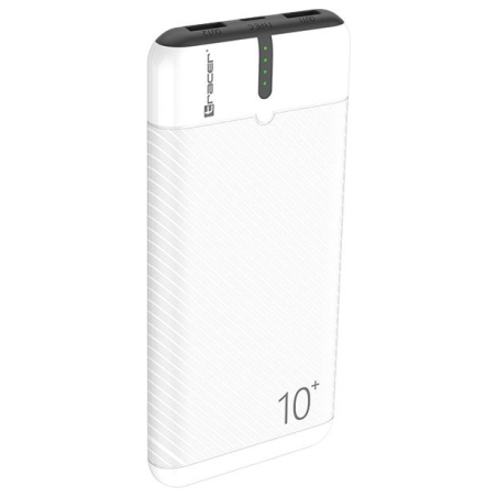 Tracer 47515 EnerGo 10000mAh Power Bank white/black