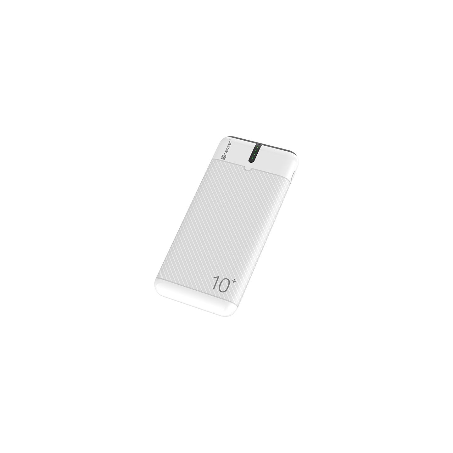 Tracer 47515 EnerGo 10000mAh Power Bank white/black