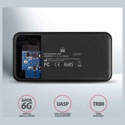 Axagon ADSA-SN USB 3.2 Gen 1 1x SATA 6G HDD