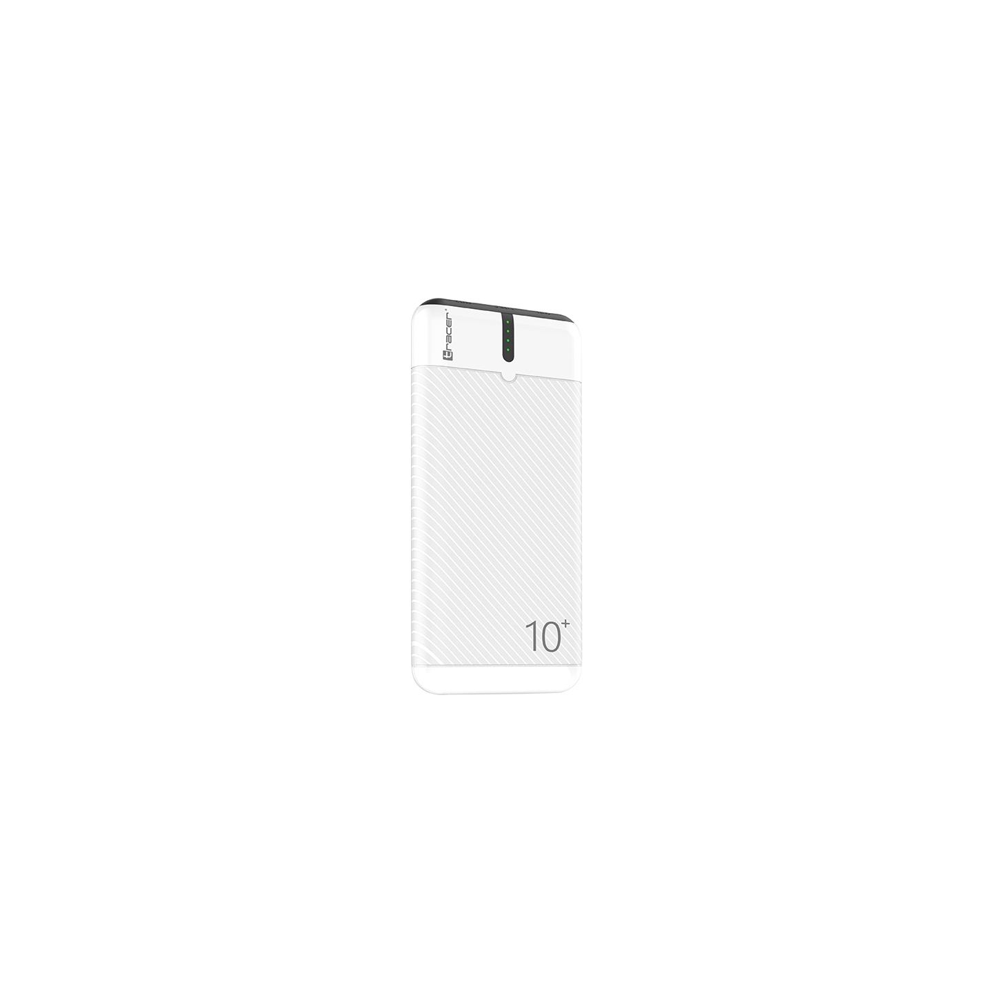 Tracer 47515 EnerGo 10000mAh Power Bank white/black
