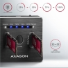 Axagon Docking Station ADSA-M2C, USB-C 3.2 Gen 2 - 2x M.2 NVMe SSD CLONE MASTER