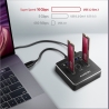 Axagon ADSA-M2C DUAL NVMe CLONE MASTER DOCK SuperSpeed USB-C 10 Gbps docking station
