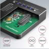 Axagon Docking Station ADSA-M2C, USB-C 3.2 Gen 2 - 2x M.2 NVMe SSD CLONE MASTER