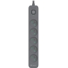 Tracer 47024 Zebra mobile ready 1.5m (5 outlets + 2USB 2,1A)