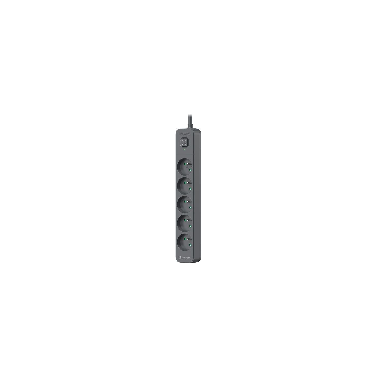Tracer 47024 Zebra mobile ready 1.5m (5 outlets + 2USB 2,1A)