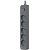 Tracer 47024 Zebra mobile ready 1.5m (5 outlets + 2USB 2,1A)